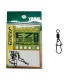 Yarie 524 EZ Line Snap #2 46lb Agrafă rotitoare 5db