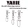 Yarie 554 Crosslock Bearing Swivel 50lb Vârtej 3buc
