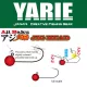 Yarie 645 Ajibaku Red 8 0,2gr Cap Jig 4buc