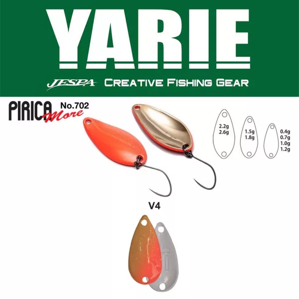 Yarie 702 Pirica More 1,0gr V4 MG Ice Lingură Rotativă