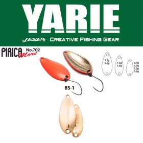Yarie 702 Pirica More 1,5gr BS-1 Gold Linguriță Spinner