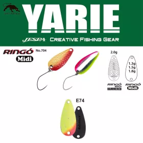   Yarie 704 Ringo Midi 1,8gr E74 Lemon Squash Lingură Rotativă