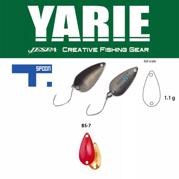 Yarie 706 T-Spoon 1,1gr BS7 Linguriță Candy Pink