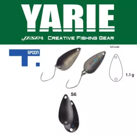   Yarie 706 T-Spoon 1,1gr S6 Ganmeta Jewel Linguriță oscilantă