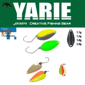 Yarie 708T T-Fresh 2,4gr E77 Half Mac Lingură Oscilantă