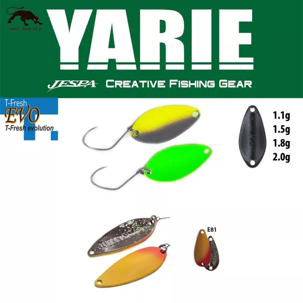 Yarie 708T T-Fresh 2,4gr E81 Murasaki Uni Lingură