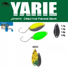   Yarie 710T T-Fresh Evo 1,5gr AD23 Monkey Banana Linguriță Oscilantă
