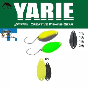   Yarie 710T T-Fresh Evo 1,5gr H3 Sclipici Chart Lingura de Vibrație