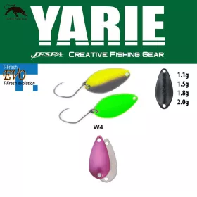   Yarie 710T T-Fresh Evo 1,5gr W4 Norinori Pink Lingură Flashing