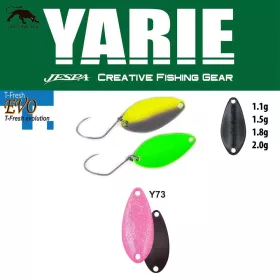   Yarie 710T T-Fresh Evo 1,5gr Y73 Pink Holo Linguriță Oscilantă