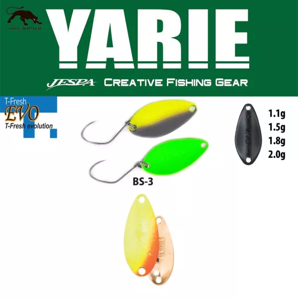 Yarie 710T T-Fresh Evo 1,8gr BS-3 First Lemon Lingură Voblator