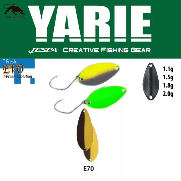 Yarie 710T T-Fresh Evo 2,0gr E70 Pudding Lingură