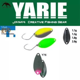   Yarie 710T T-Fresh Evo 2,0gr Y76 Olive/Pink Tail Linguriță oscilantă