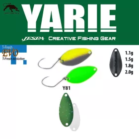   Yarie 710T T-Fresh Evo 2,0gr Y81 Cucumber Lingură Oscilantă