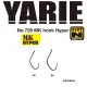 Yarie 729 MK Hyper 04 Barbless Cârlig cu ochet, fără barbă, simplu, pentru pești răpitori 16 buc