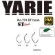 Yarie 731 ST Nanotef 10 Cârlig cu ochet, fără barbă, cu o singură ancoră pentru pești răpitori 15buc