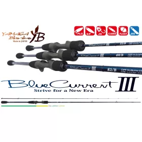   Yamaga Blanks Blue Current III 82/B Baitcast 2,49m 2-20gr Lansetă de Spinning din 2 Bucăți