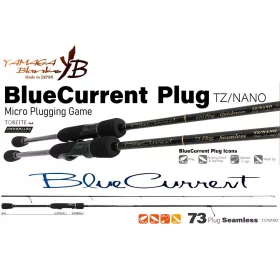   Yamaga Blanks Blue Current 73Plug Seamless TZ-Nano 2,22m 1,5-6gr Lansetă de spinning din 2 bucăți