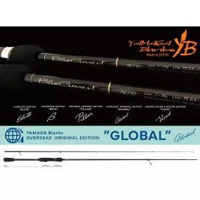   Yamaga Blanks Blue Current 74TZ Nano Global 2,240m 2-18gr 2 bucăți Lansetă de spinning
