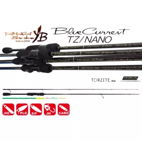   Yamaga Blanks Blue Current 72TZ Nano Global 2,185m 1,5-15gr Lansetă de spinning din 2 bucăți