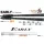 Yamaga Blanks Early Seabass 93M 2,81m 7-35gr Lansetă de spinning din 2 bucăți