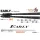 Yamaga Blanks Early Seabass 97MMH 2,92m 8-42gr Lansetă de spinning din 2 bucăți