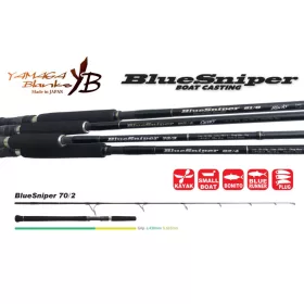   Yamaga Blanks Blue Sniper 70/2 2,14m 20-60gr Lansetă de Spinning din 2 Bucăți