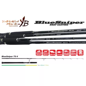   Yamaga Blanks Blue Sniper 75/4 2,26m 30-100gr Lansetă de Spinning din 2 Bucăți