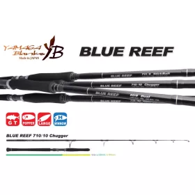   Yamaga Blanks Blue Reef GT 710/10 Chugger 2,41m 220gr Lansetă de Spinning din 2 Bucăți