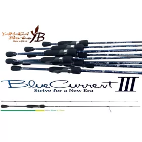   Yamaga Blanks Blue Current III 69 2,07m 0,3-7gr Lansetă de Spinning din 2 Bucăți