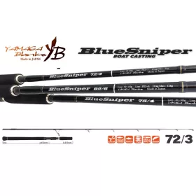   Yamaga Blanks Blue Sniper 72/3 2,21m 30-60gr Lansetă de Spinning din 2 Bucăți