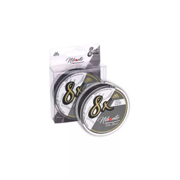 Mikado Nihonto Octa 0,26mm 150m Negru Fir Principal Împletit
