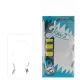 Mikado Jaws Fluorocarbon 25cm 15kg Forfac de prădător 2buc